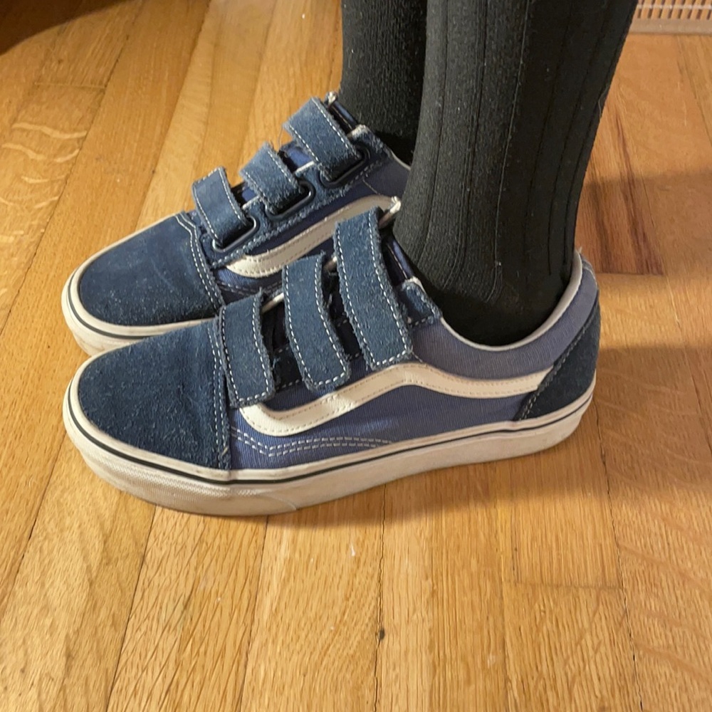 SUEDE CANVAS OLD SKOOL V vans with straps